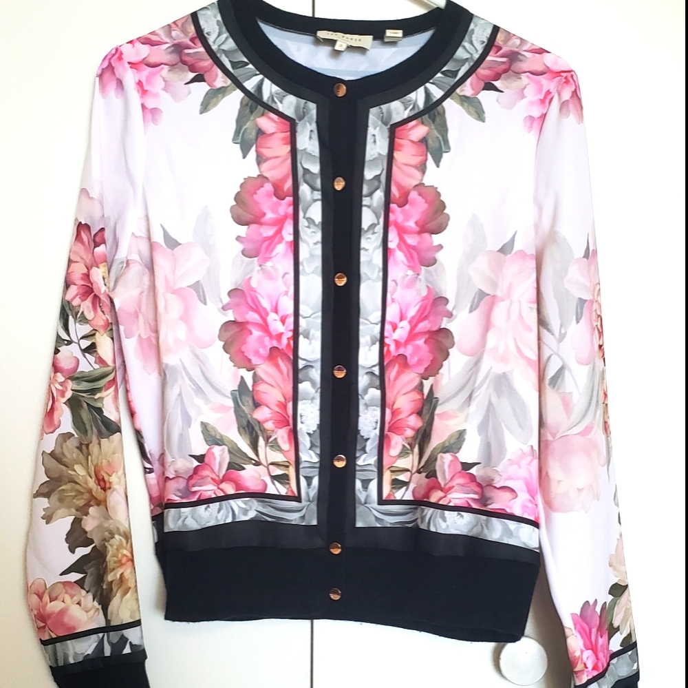 Ted Baker Cardigan Bomber Sweater
